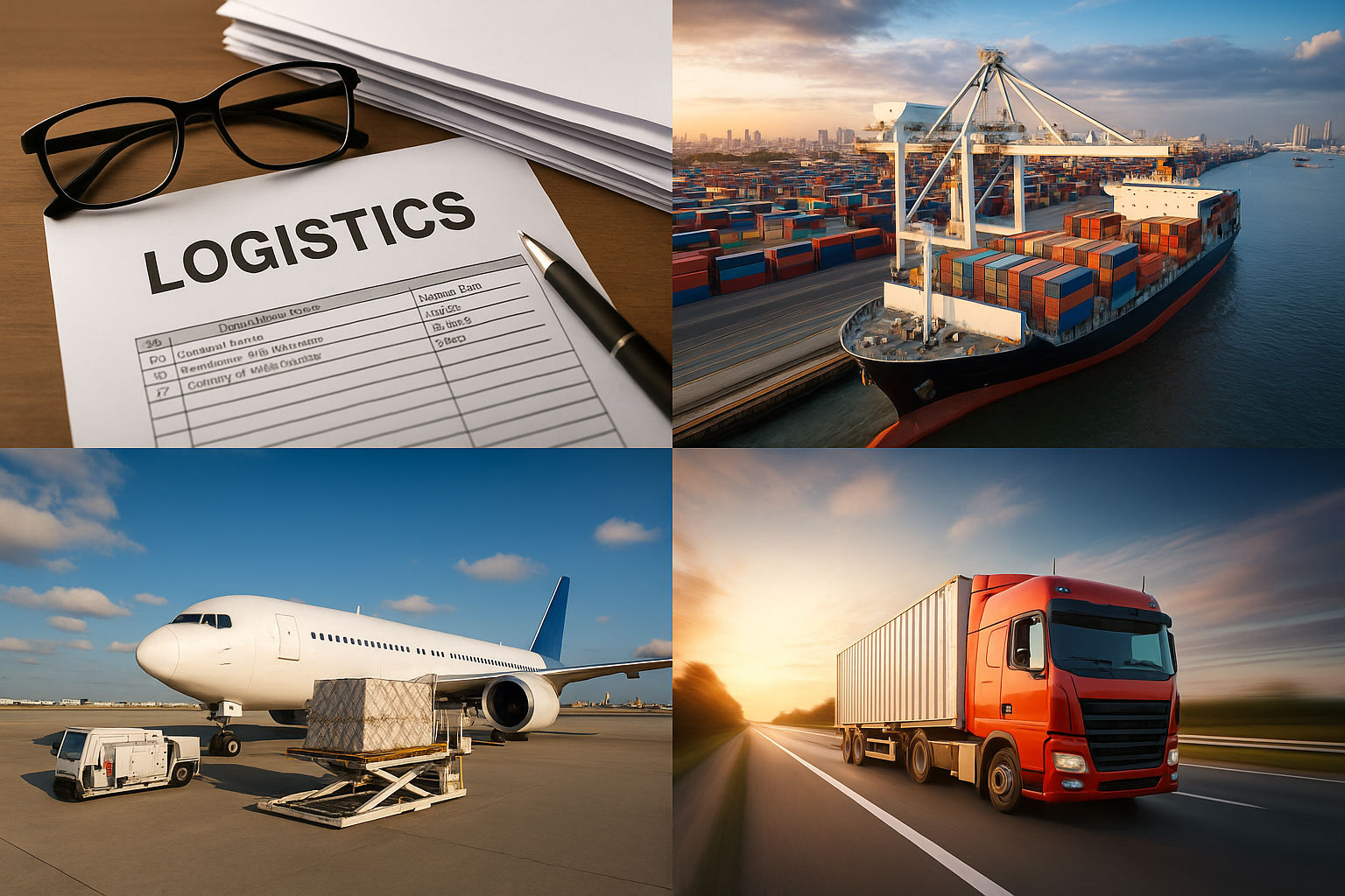 Flux import export, conteneurs & documents