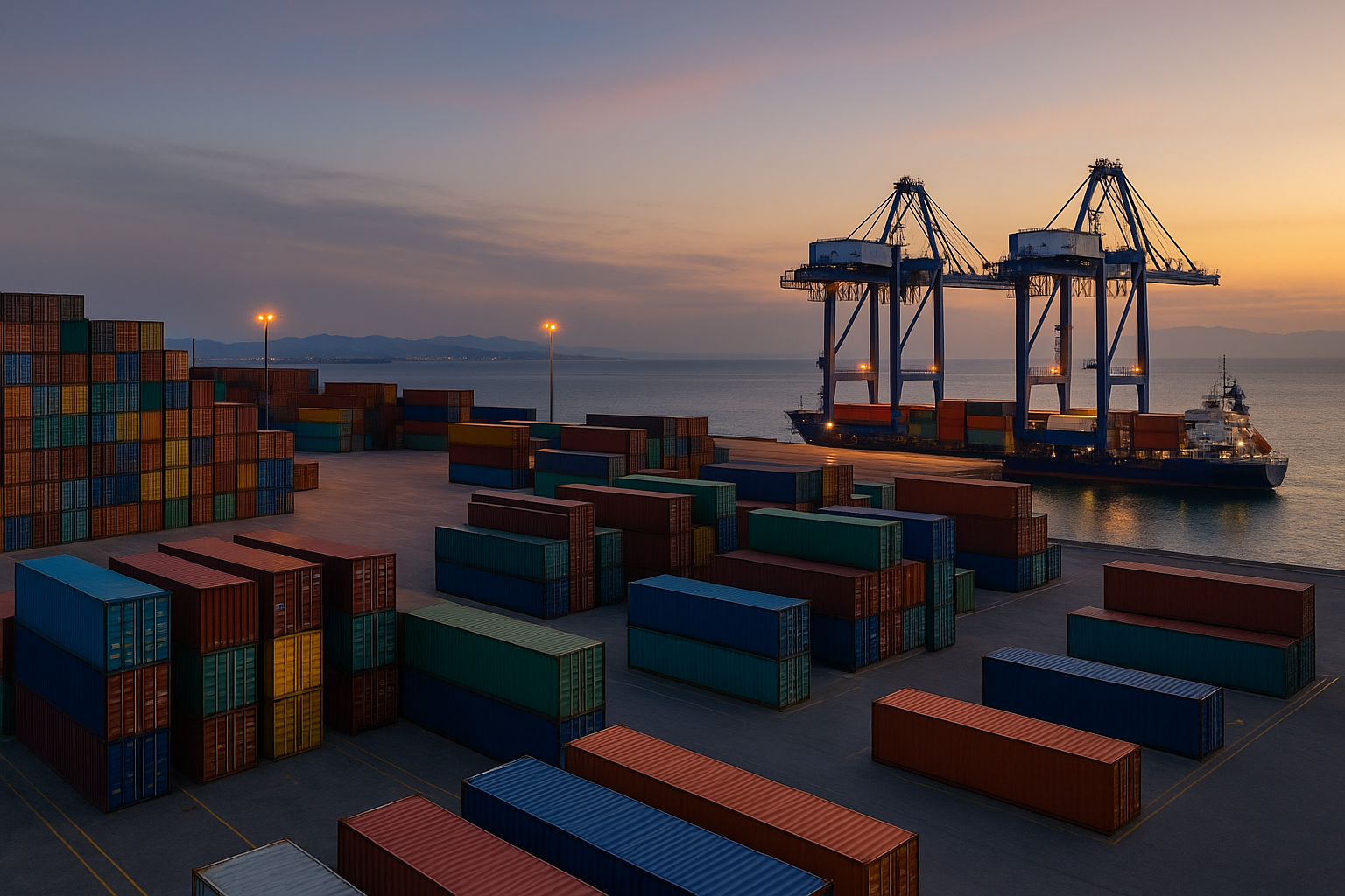 Chaîne logistique multimodale